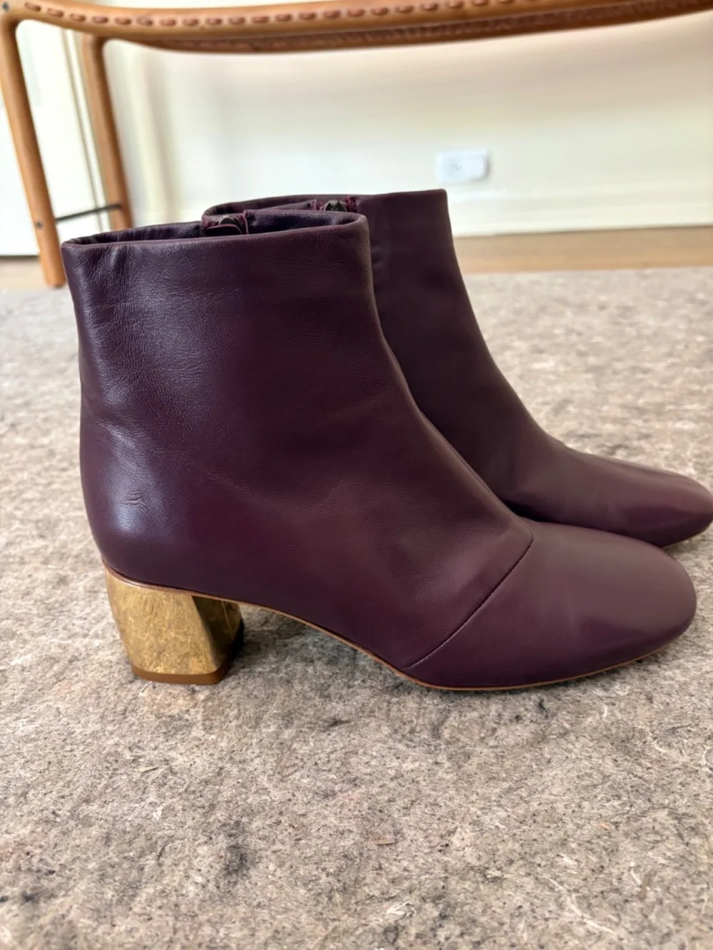 Forte Forte Block Heel Ankle Boots